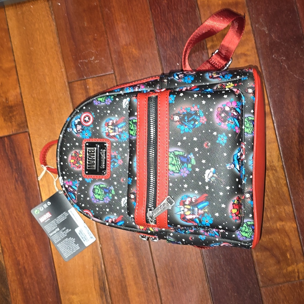 NWTs Marvel Avengers Tattoo Loungefly Backpack